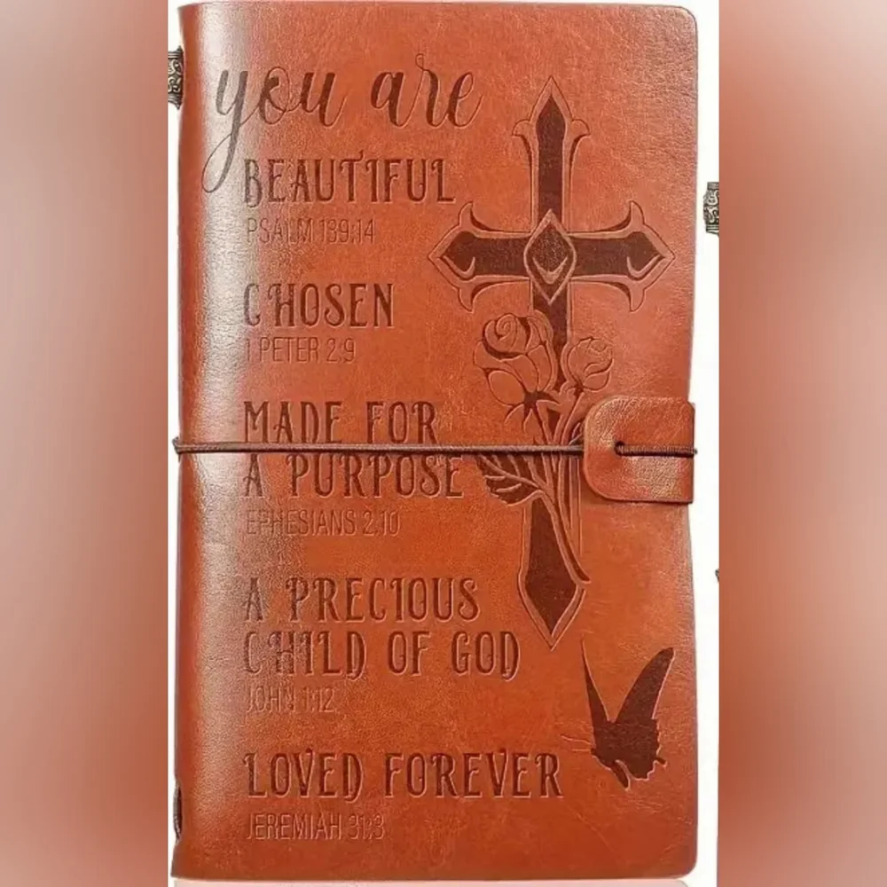 . You Are Beautiful Journal - Cross Front